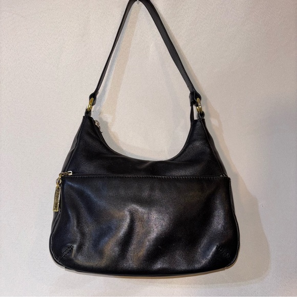 Giani Bernini Napa Leather Black Hobo Bag - Picture 1 of 8
